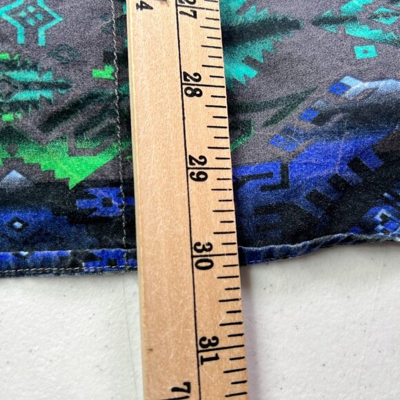 Rock N Roll Cowboy Western Pearl Snap Shirt Mens Large Multicolor Southwestern P - Picture 9 of 9